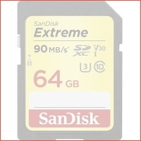 Sandisk extreme geheugenkaarten