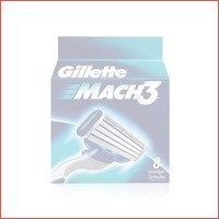 Originele 8-pack Gillette Mach3 scheerme..