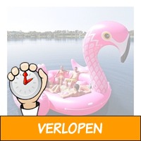 Veiling: Mega opblaasbare flamingo