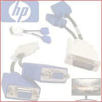 HP LFH/DMS-59 naar Dual VGA video adapte..