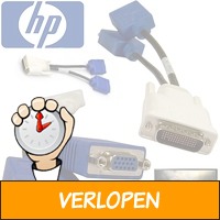 HP LFH/DMS-59 naar Dual VGA video adapter