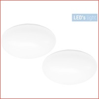 2 x LED's Light LED-plafonniere