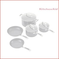 KitchenAid 8-delige pannenset