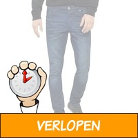 !Solid jeans met knopen