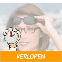 Overzetzonnebril met 100% UV-protectie