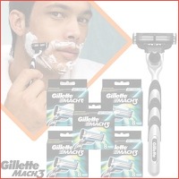 Gillette megaset: 5-pack Mach3 + gratis ..