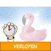 Opblaasbare Flamingo - medium size