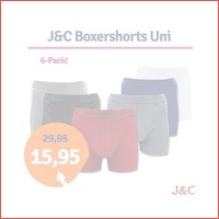 6-pack J&C boxershorts