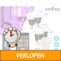 2 x Veho Kasa LED-lampen