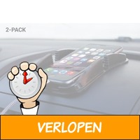 2-pack kleefmatten voor in de auto