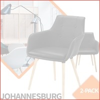 Johannesburg Design eetkamerstoelen