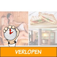 Entree voor sauna + optioneel 2-gangenlunch