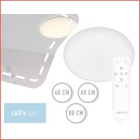 Sterrenhemel dimbare led plafondlamp