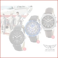 Aviator RVS herenhorloge 10ATM