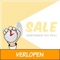 Mega outdoor uitverkoop