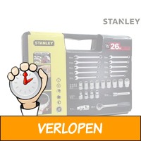 Stanley 26-delige dop-/steeksleutelset