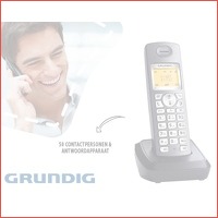 Grundig DECT huistelefoon met antwoordap..