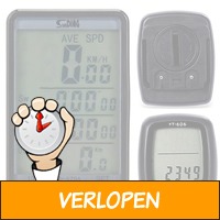 Fietscomputer met snelheidsmeter en LCD scherm