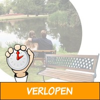 Oer-Hollands houten tuinbankje