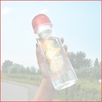 Waterfles met fruitfilter