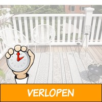 Stijlvolle vintage outdoor vloerkleden