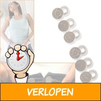 Verlengingsknoop, set van 6 stuks