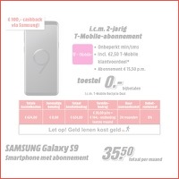 Samsung Galaxy S9 + abonnement