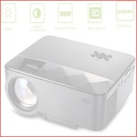 HD 3D 1500 Lumens LCD projector met HDMI