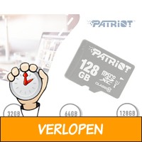 Patriot class 10 UHS-1 microSD kaarten