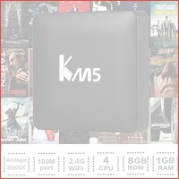 4K Ultra HD KM5 Quad Core mediaspeler