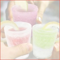 Ice shot glasses