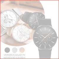 Biden horloge met mesh band