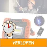 Toolwelle COB LED werklamp met powerbank