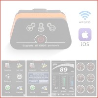 Mini iCar2 OBD2-lezer (iOS en Android)