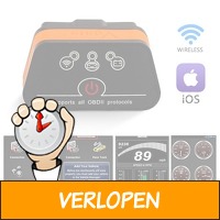 Mini iCar2 OBD2-lezer (iOS en Android)