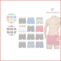 12-Pack Pierre Calvini katoenen boxersho..