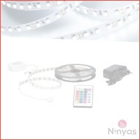 Ninyas LED-strip RGB 3M met afstandsbedi..