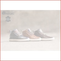 NoGRZ casual lederen herensneakers