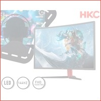 HKC 32 inch curved full HD gaming monito..