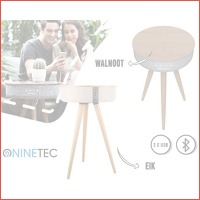 Ninetec Elements design tafel en speaker..