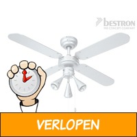 Bestron Plafondventilator met LED Spots