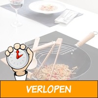 Wok met accessoires (6 stuks)