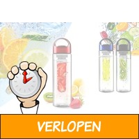 3-pack waterflessen met fruit filter