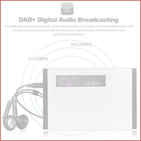 Draagbare Digitale DAB radio