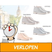 Travelin' London leren schoenen