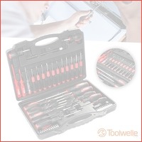 Toolwelle schroevendraaierset met bitset