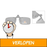 Clip-on zonnebril