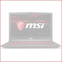 MSI laptops