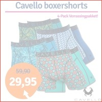 4-pack Cavello boxershorts