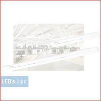 LED TL-buis met armatuur